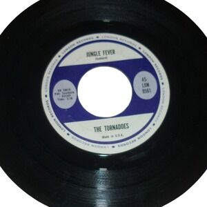 The Tornadoes Jungle Fever 45 RPM 7‎ Inch Single London Records 45-LON 9561 1962